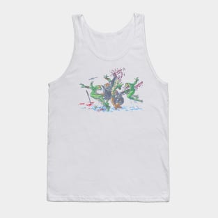 Ninja Frogs Tank Top